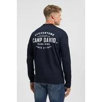 CAMP DAVID Rundhalsshirt aus Baumwolle