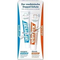 elmex Zahnpasta Doppelschutz Zahnpasta 2X75ml PZN 09427496