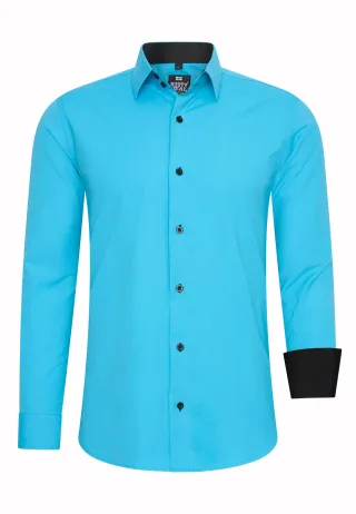 Business Hemd S - 6XL Slim Fit Premium Cotton-Stretch