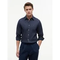 Tommy Hilfiger Langarmhemd FLEX POP MINI DOBBY RF SHIRT Regular Fit Dobby Structure