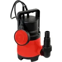 Grafner Schmutzwasserpumpe Schmutzwasserpumpe Tauchpumpe Pumpe 400 Watt 8000 l/h, max. 8000 l/h