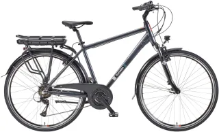 Telefunken "E-Trekking Expedition XT485 Herren" 21 Gang Shimano Acera Schaltwerk Kettenschaltung Heckmotor 250 W Pedelec, Elektrofahrrad, Trekkingrad, Herren, innerhalb StVZO, 28 Zoll