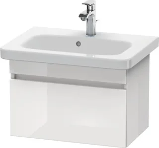 Duravit DuraStyle Waschtischunterbau wandhängend Weiß Hochglanz 580x368x398 mm - DS637902222 DS637902222