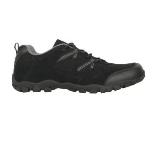 Mountain Warehouse - Herren Wanderschuhe "Outdoor III", Wildleder (Schwarz)
