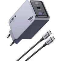 UGREEN Nexode Pro Ladeadapter 100 W USB-C® Buchse, USB-C® Buchse, USB-A USB-Ladegerät