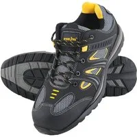 Reis Sichere Schuhe, Arbeitsschuhe Schwarzgraugelb, Reis Brfrog Arbeitsschuh
