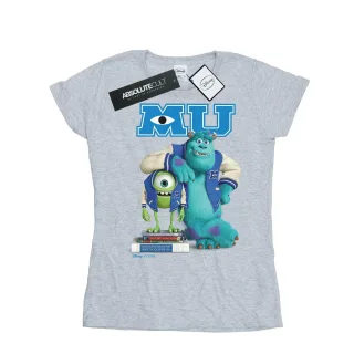 Disney - "Monsters University" T-Shirt für Damen (Grau)