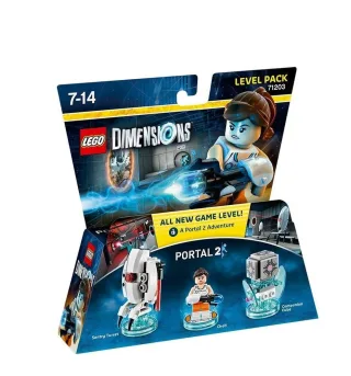 Lego Dimensions 71203 - Level Pack: Portal 2 [Sentry Turret & Chell & Companion Cube]