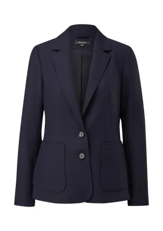 comma - Blazer mit leichtem Futter blau - Gr. - 46