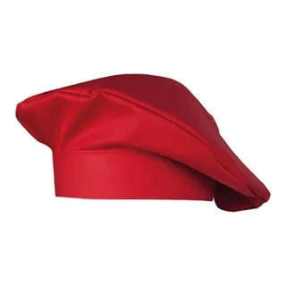 CG Workwear - "Fano Classic" Kochmütze (Rot)
