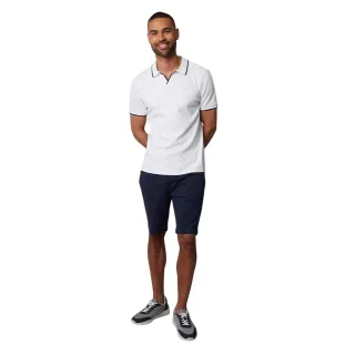 Threadbare - "Marriage" Poloshirt für Herren, Mit Kragen (Weiß)