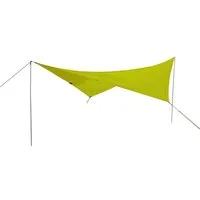 EXPLORER Sonnensegel Sonnensegel 3x4m rechteckig wasserabweisend mit Stangen, (Set, Leinen und Heringen Sonnenschutz UPF80+ UV Schutz), nach Standard 801 in beige, grün oder grau für Balkon Garten Terrasse