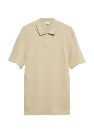 s.Oliver Red Label - Polo-Shirt beige - Gr. - S