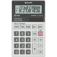 Sharp Taschenrechner EL-W211GGY, 10-stellig