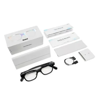 Rokid AI Smart Glasses with Visual Display Real Time Translation Navigation Info Built-in Dual Stereo Speakers Voice Con