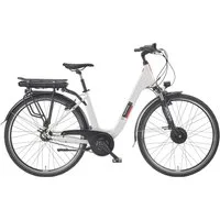 Telefunken E-Bike Cityrad Multitalent RC845, 7 Gang Shimano, Nabenschaltung, Frontmotor, 468 Wh, (28 Zoll, Straßenzulassung, ca. 100 km Reichweite), Pedelec, Elektrofahrrad für Herren u. Damen, tiefer Einstieg