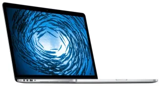 Apple MacBook Pro (2014) [154" Retina Intel Core i7 22GHz 16GB RAM 256GB SSD Intel Iris Pro Graphics 1536 macOS] silber