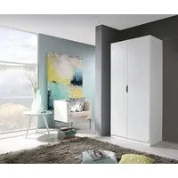 rauch Kleiderschrank Freiham Kleiderschrank Garderobenschrank Nischenlösung Nischen Schrank mit Griffmulde ideal zum Ergänzen der Serie
