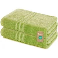Lavea Saunatuch Set Saunahandtuch 80x200 cm Elena Frottee, Sauna-Handtücher, 100% Baumwolle (Set, 2-St), 500 g/m² Frottier, weich & saugstark, pflegeleicht