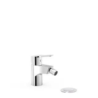 Tres Einhebel Bidetmischer mit Click clack Ablaufventil , 21512010D 21512010D