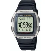 CASIO Luxusuhr Herren-Armbanduhr Digital Quarz Resin W-96H-1A