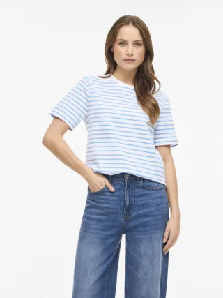 VILA - VINORA S/S YD T-SHIRT - NOOS - Gr. - XS