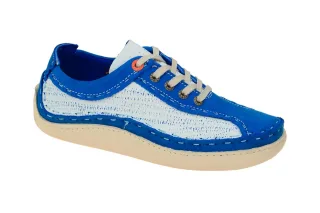 Eject 16928/1 blue Damen Halbschuhe aus Echtleder in Blau