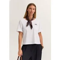 bugatti T-Shirt Modern Fit aus Baumwolle