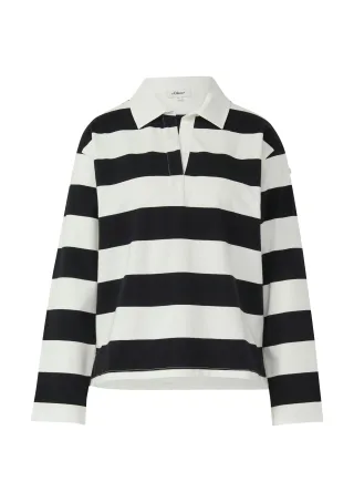 s.Oliver - Sweatshirt schwarz/weiß - Gr. - 38