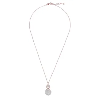 Orphelia 'Alisia' Damenkette mit Anhänger aus 925er Sterlingsilber, Rosé, ZH-7420