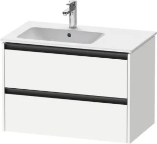 Duravit Ketho.2 Waschtischunterbau wandhängend Weiß Matt 810x480x549 mm - K25267018180000 K25267018180000