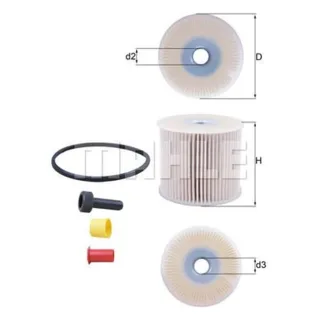 Mahle Kraftstofffilter Citroen Fiat Lancia Peugeot Suzuki KX85D