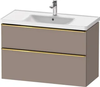Duravit D-Neo Waschtischunterbau wandhängend Basalt Matt 984x452x625 mm - DE4356034430000 DE4356034430000