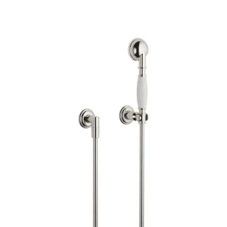 Dornbracht Schlauchbrausegarnitur mit Einzelrosetten MADISON 27803361 Platin 27803361-08