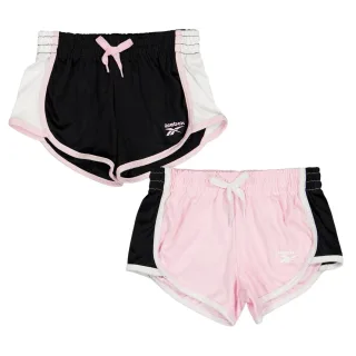 Reebok - Laufshorts für Mädchen (2er-Pack) (Rosa)