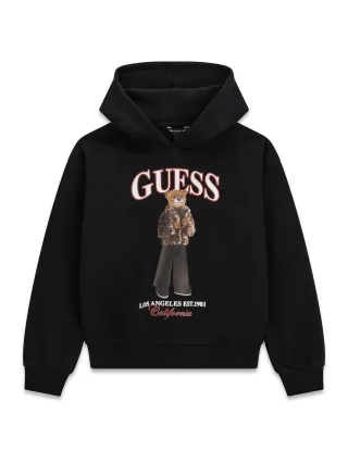 Guess Kids - RELAXED REGULAR LS ACTIVE TOP Jet Black A996 - Gr. - 10