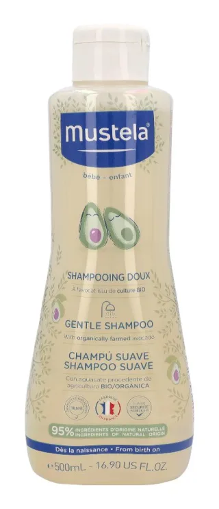 Mustela Gentle Shampoo.