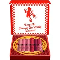 NYX PROFESSIONAL MAKEUP Lipgloss-Set HOME ALONE BUTTER GLOSS PIZZA VAULT, 6-tlg., Butterweiche Textur für geschmeidige, glänzende Lippen