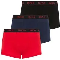 HUGO Trunk TRUNK TRIPLET PACK (Packung, 3-St) mit Logoschriftzug auf dem Bund