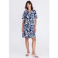 TUZZI Jerseykleid mit Schlitz-Ausschnitt
