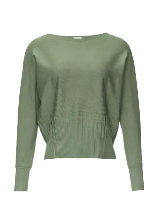 s.Oliver BLACK LABEL - Strickpullover grün - Gr. - 46