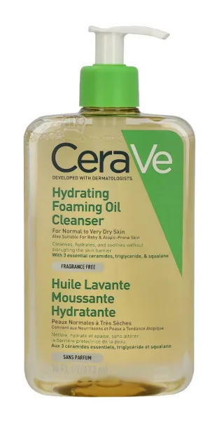 CeraVe Feuchtigkeitsspendender Schäumender Öreiniger 473 ml