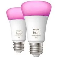 White & Color Ambiance E27, LED-Lampe Doppelpack, ersetzt 75 Watt