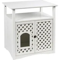 Kerbl Tierhaus Katzenschrank Helena 64 cm x 46 cm x 65 cm 82662