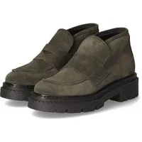 Kaerlek Kaerlek CARLA2 Bosco Damen Rauleder green Schlupfstiefel