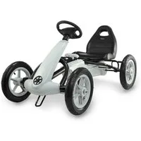 HyperMotion Go-Kart Pedal-Gokart EVOQUE für Kinder von 5-8 Jahren, Grau