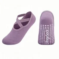 ZUKUNFTSENKEL Sportsocken 2er Pack Yoga Socken Damen Anti Rutsch (Fitness, Tanz, Gym 2er Pack, rutschfeste Trainingssocken für Yoga) Pilates Socken, Ballett Socken, Workout Footwear