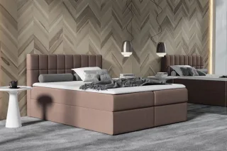 Boxspringbett Schlafzimmerbett GRACE 160x220cm in div. Farbvarianten