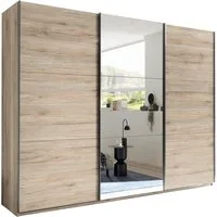 Schlafkontor Schwebetürenschrank Bravo Kleiderschrank, Schiebetürenschrank mit Spiegeltür, wahlweise mit Zubehör