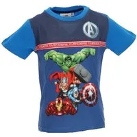 The AVENGERS T-Shirt Avengers Kinder T-Shirt aus Baumwolle mit Print kurzarm